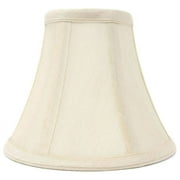Urbanest Silk Bell Chandelier Lamp Shade, 3x6x5", Cream, Single