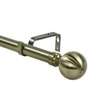 Urbanest Single Curtain Rod and Hardware Set