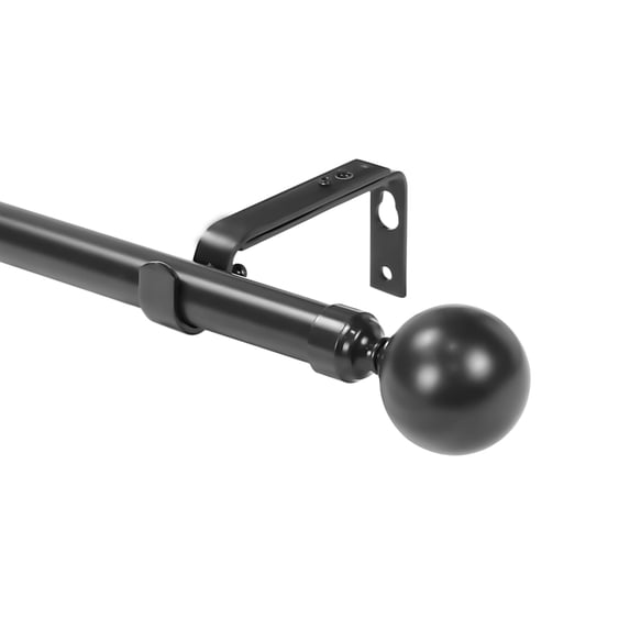 Urbanest Single Curtain Rod and Hardware Set
