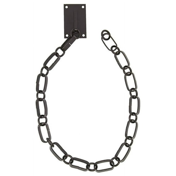 Urbanest Decorative Curtain Holdbacks for Drapes and Curtains, Classic Metal Drapery Tiebacks, Window Curtain Holdback Hooks, 1 Piece, ORB