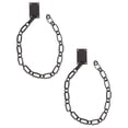 thumbnail image 1 of Urbanest Decorative Curtain Holdbacks for Drapes and Curtains, Classic Metal Drapery Tiebacks, Window Curtain Holdback Hooks, 2 Piece, ORB, 1 of 1