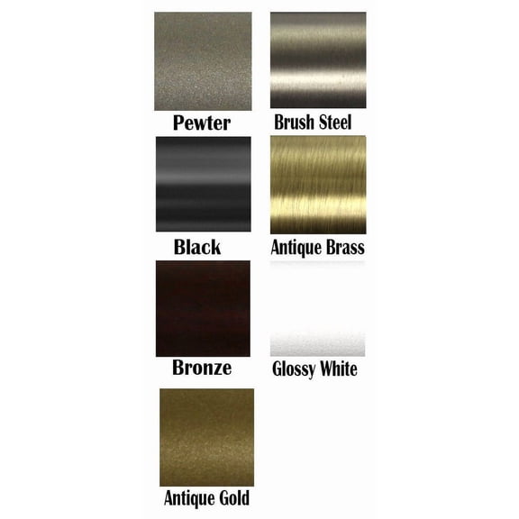 Urbanest Decorative Curtain Holdbacks for Drapes and Curtains, Classic Metal Drapery Tiebacks, Window Curtain Holdback Hooks, 1 Piece, Black