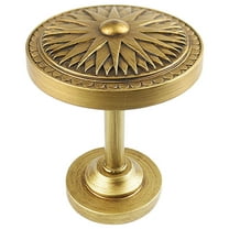 Urbanest Medallion Curtain Holdback – Elegant Drapery Tieback, Farmhouse Drapery Hardware for Stylish Window Treatments, 1 Piece, Renaissance Gold