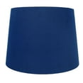thumbnail image 1 of Urbanest Suede Drum, Lampshade, Royal Blue, 12", 1 of 6