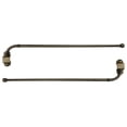 thumbnail image 1 of Urbanest Swing Arm Rods, 1/2", 24"-38", Antique Brass, Set of 2, 1 of 6