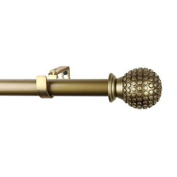 Urbanest Tola Adjustable Single Drapery Curtain Rod & Hardware Set