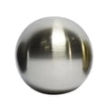 thumbnail image 1 of Urbanest Urbanest Ball Lamp Finial, 1 1/4" Diameter, Brushed Nickel, 1 of 1