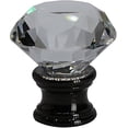 thumbnail image 1 of Urbanest Crystal Duchess Lamp Finial – 1-5/16 Inch Tall, Black Base– Decorative Lamp Shade Finial for Table & Floor Lamps- 1 Piece, 1 of 1