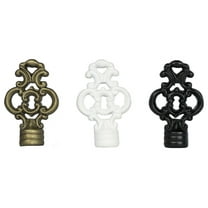 Urbanest Urbanest Key Lamp Finial, 2 3/8", Matte White