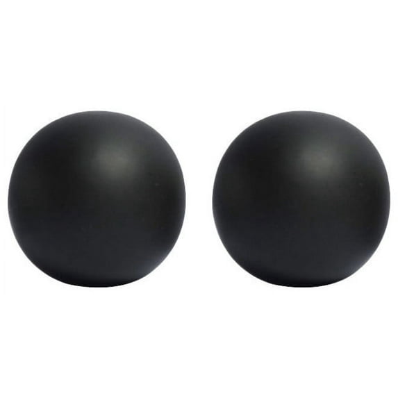 Urbanest Ball Lamp Finial – 1-1/4 Inch Tall, Black – Decorative Lamp ...