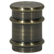 Urbanest Urbanest Spina Lamp Finial, 1 1/4", Antique Brass