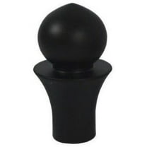 Urbanest Urbanest Toledo Lamp Finial, 2 1/6", Black