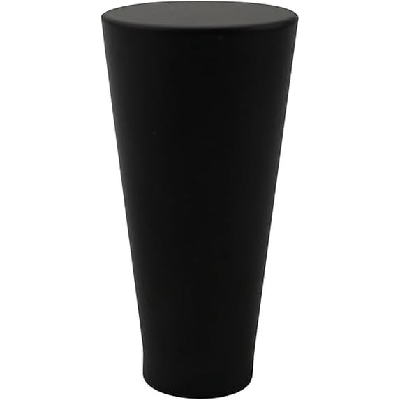 Urbanest Zario Lamp Finial – 2 Inch Tall, Black– Decorative Lamp Shade Finial for Table & Floor Lamps- 1 Piece