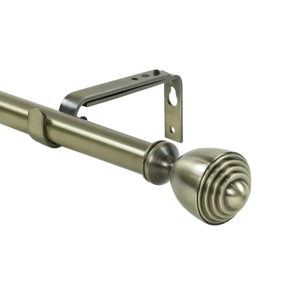 Urbanest Urn Single Curtain Rod and Hardware Set