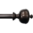 thumbnail image 1 of Urbanest Adjustable Single Curtain Rod Set With Urn Finials – 3/4-Inch Diameter, With Bronze Rod, 28–48 Inches, 1 of 1