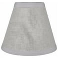 Urbanest Woven Paper Chandelier Lamp Shade, 3x6x5", White
