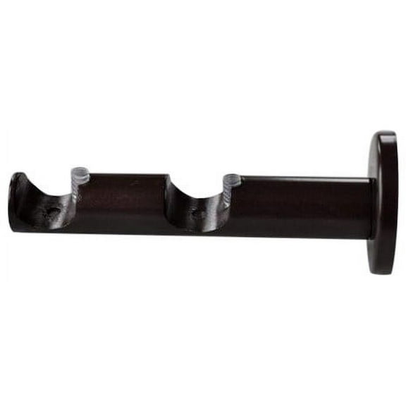 Urbanest Zinc Cast Double Rod Bracket 3/4" Rod, Bronze