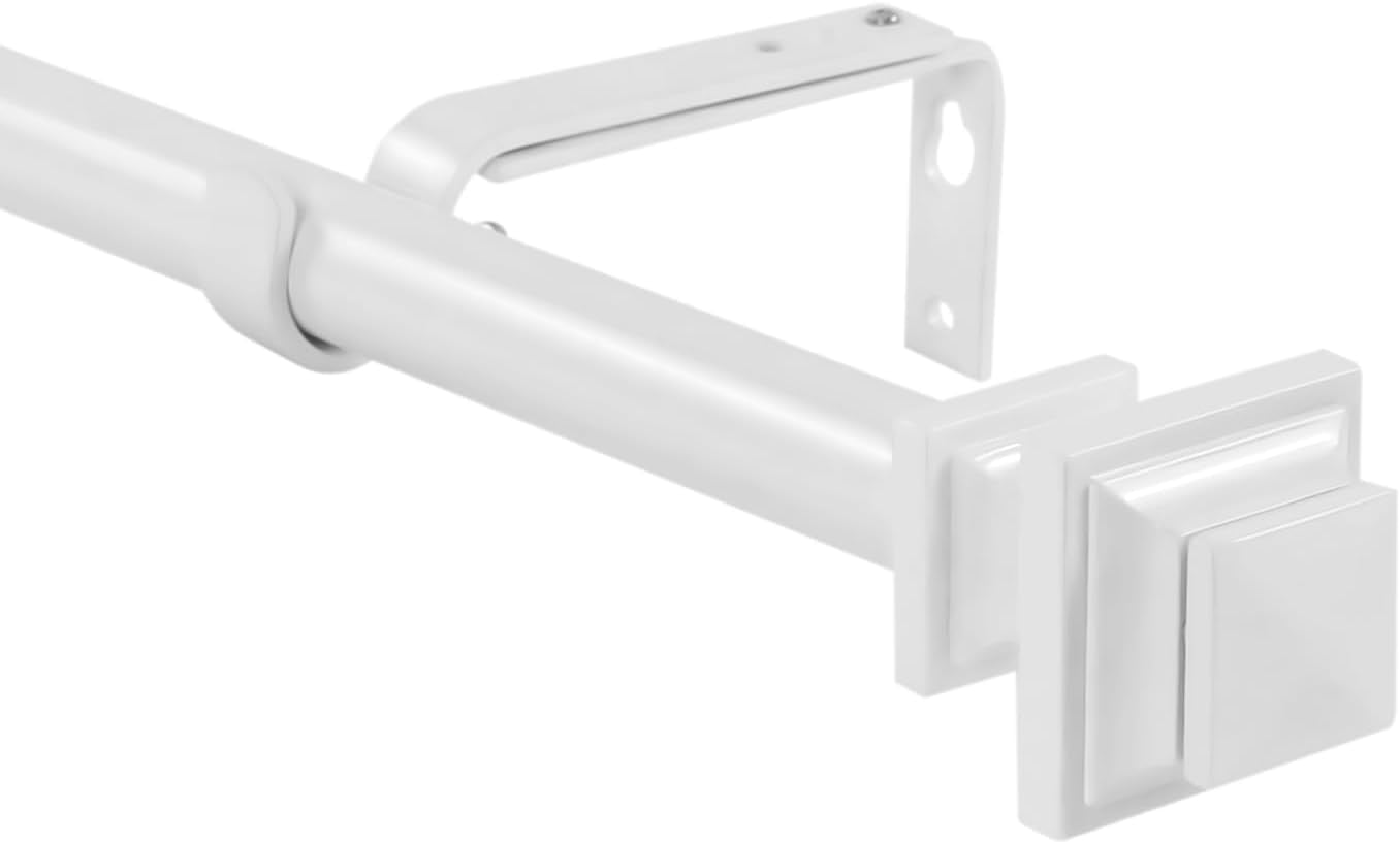 Urbanest Zinc Cast Structure Drapery Curtain Rod Set 3/4