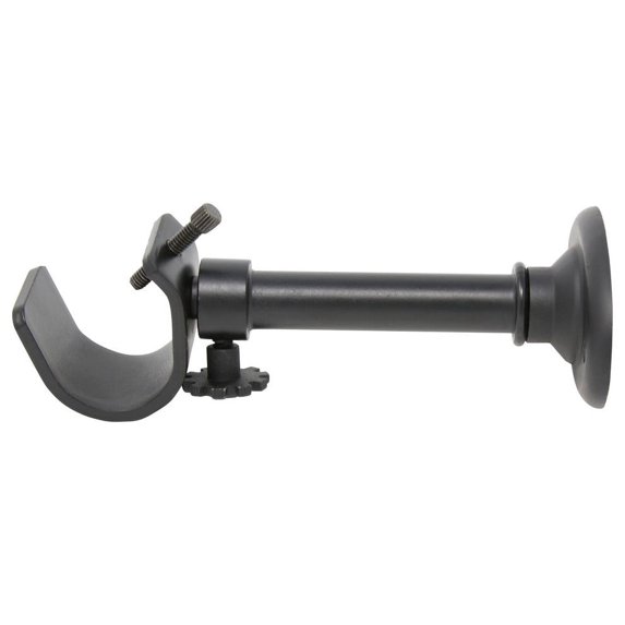 Urbanest Zinc Steel Adjustable Bracket 1"-7/8" Rod, Black