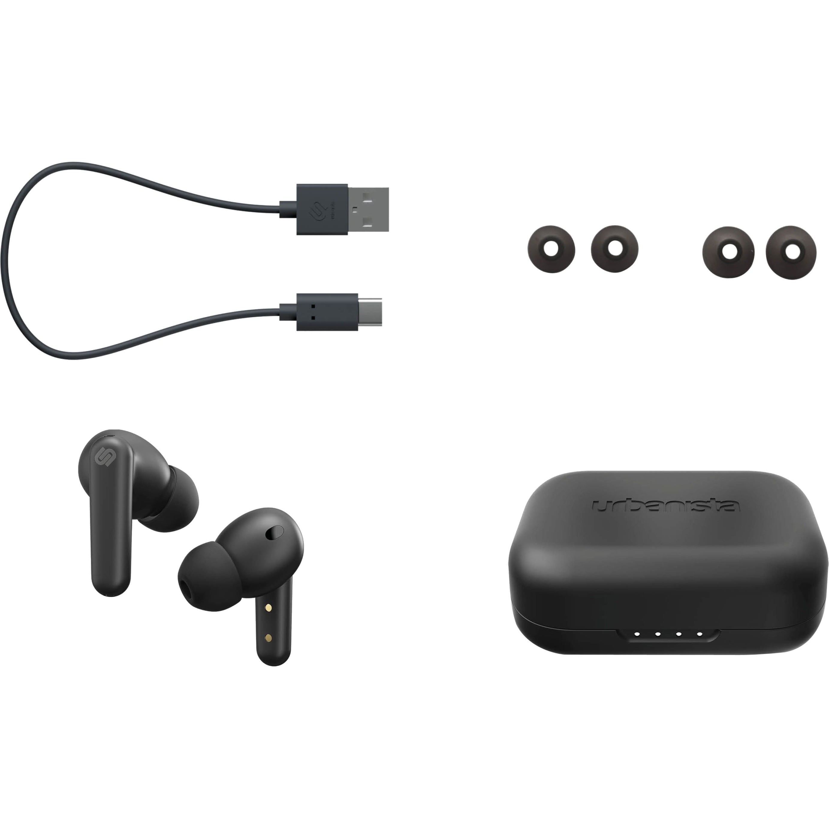 Urbanista London True Wireless ANC Earbuds Midnight Black