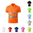 thumbnail image 1 of Urbanix Safety Shirts for Men Reflective Quick Dry Neon Short Sleeve T Shirts Moisture- Wicking Fluorescent Top for Factory Workshop Work Orange 2XL, 1 of 7