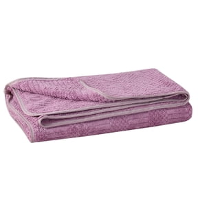 Urbanleaf Microfiber Large Bath Towel 320 Gsm | Quick Dry Super Absorbent Bath Towel For Men & Women (Purple)