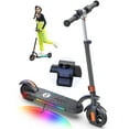 thumbnail image 1 of MIHOVER Electric Scooter for Kids, Ride on Toys 180W Motor 10mph Speed Electric Scooter with Adjustable Handlebar and LED Lights - Orange, 1 of 8