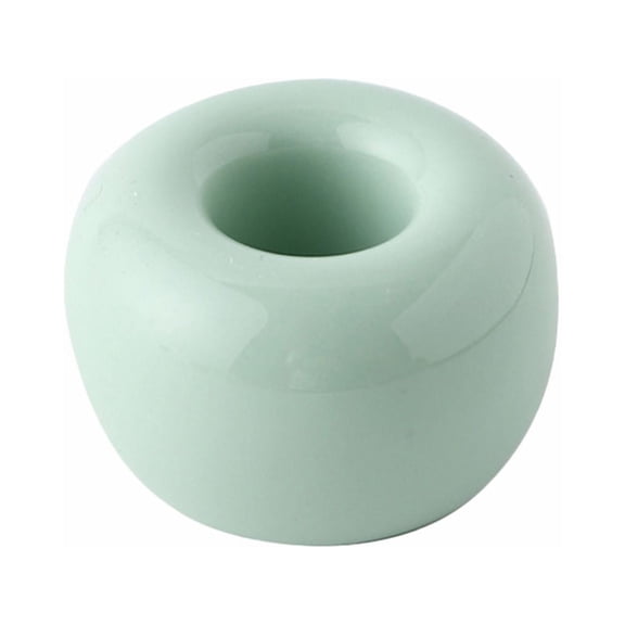 Urbanstrive Sleek Mini Ceramics Toothbrush Holder Stand For Bathroom Vanity Countertops