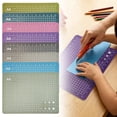 thumbnail image 1 of Urbanw A6 Self Healing Cutting Mat, Small Cutting Mat, Rotary Cutting Sewing Mat for Crafts, Double Sided Desk Mat Cutting Board for Fabric Quilting Leather Hobby E 1Pcs, 1 of 7