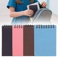 thumbnail image 1 of Urbanw A7 Pocket Notebook, Small Notebook, 3x5 Spiral Notepads, Mini Notebook, Small Notepad, Memo Pads for Home, Office, College, Study, 50 Sheets Per Notebook Coffee 1Pcs, 1 of 6