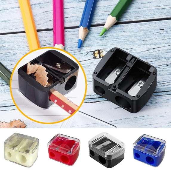 Urbanw Make Up Pencil Sharpener Lip Liner Cosmetic Colored Hand Pencil Sharpener for Eyeliner Lip Liner Pencils Multi C Blue 1pcs
