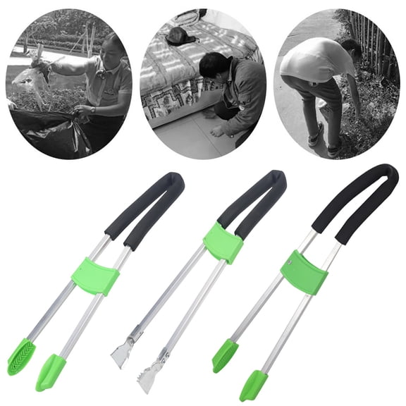 Urbanw Reacher Grabber Tool, Trash Grabber, Lightweight Litter Pick up Sticks, Aluminum Rustproof, Garbage Picker, Grabber Garden Leaf Cleaning B 1Pcs
