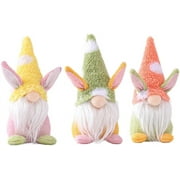 Urbest 1.96" Easter Gnomes Plush Decorative Figurine, Set of 3