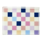 Urbran Shop Acrylic Multi-Color Block Rectangle Decorative Tray, 15.7 W