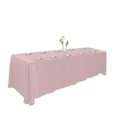 thumbnail image 1 of Urby 1pcs Pink Extra Large Rectangle Tablecloth Linen for 8ft Folding Fable, 90" x 156", 1 of 5