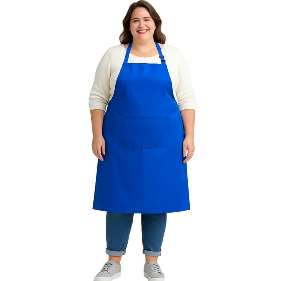 Urby Kitchen Cooking Aprons for Women with Pockets Plus Size, Ideal For XL XXL or Waist W38+.