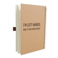 thumbnail image 2 of Left Handed Notebooks 4-Pack - College Ruled Hard Cover Notebooks For Lefties 2 of 12
