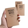thumbnail image 1 of Urby Left Handed Notebooks Field Pocket Note Size, 5.5'' X 3.5'', 72 Pages. 3pk dotted, 1 of 7