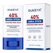 OUKEYA Urea Heel Cream Stick for Dry Cracked Skin Calluses 0.7 oz