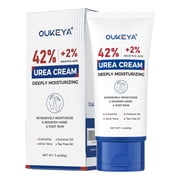 OUKEYA Urea Cream with Salicylic Acid Moisturizes & Exfoliates Dry Cracked Skin 3 oz