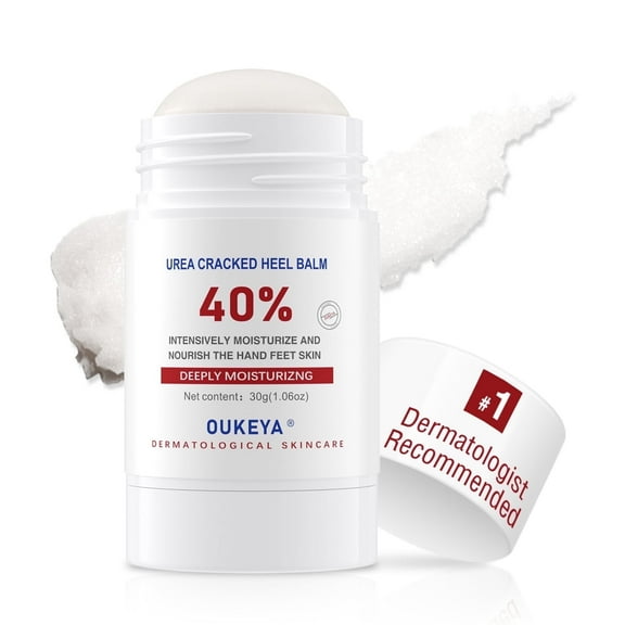 OUKEYA Urea 40% Cream Stick for Moisturizing, Repairing, Exfoliating, and Nourishing Cracked Skin on Hands & Feet