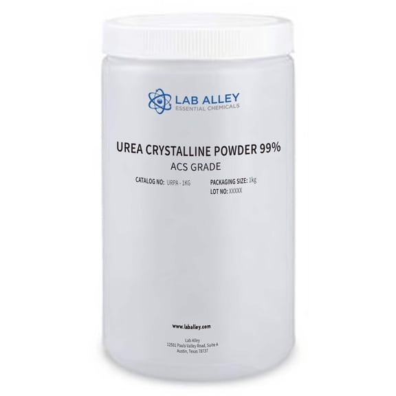Lab Alley Urea Chemical Compound, 99% ACS Grade, Crystalline Powder, 1 Kg