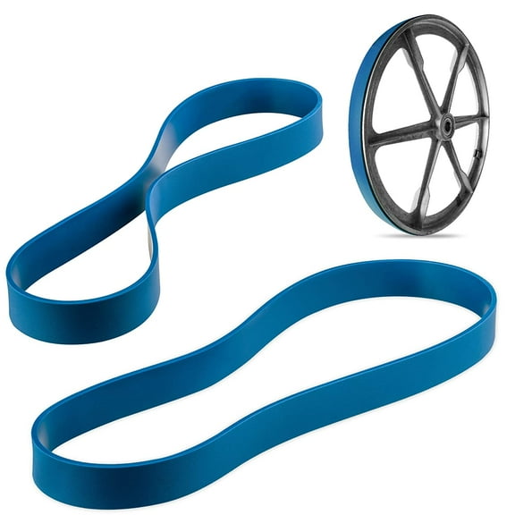 Urethane Band Saw Tire - 14 Inch X 1 Inch - 2 Pack Heavy Duty - No Adhesive Needed - Made in the USA