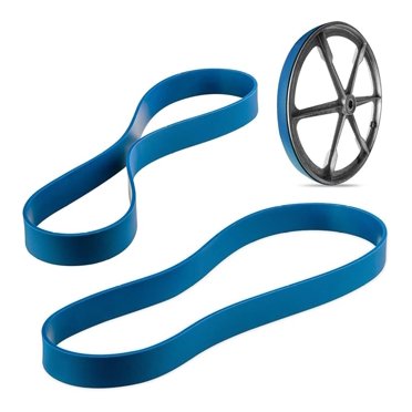 Blue Max Urethane Band Saw Tires For 10" Delta Homecraft 28-110 - Made In USA Super Duty Replacement