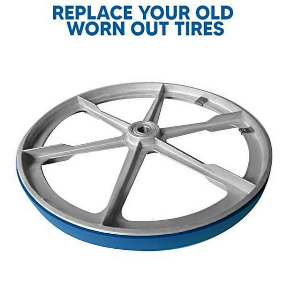 Urethane Band Saw Tires Fits - Cav Model Sw1401A 14 Inch Bandsaw Tire - 2 Pack Ultra Duty 0.125 Thick Urethane Band Saw Tire - Urethane Bandsaw Tires - No Adhesive Needed - Made in the USA