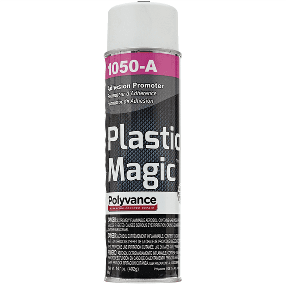 Urethane Supply Co. Polyvance Plastic Magic 1050-A Adhesion Promoter, 19 oz Aerosol Can, Clear, Aerosol, 410.4 g/L