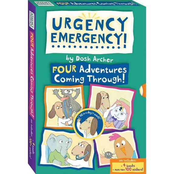 Urgency Emergency!: Urgency Emergency! Boxed Set #1-4 (Paperback)