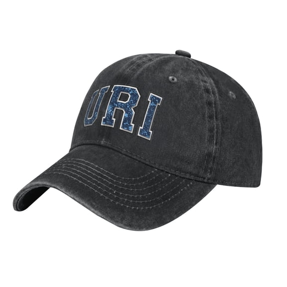 Uri University Of Rhode Island Rams Hat Adjustable Baseball Cap Cotton Cowboy Hat, Fashionable For Man Woman