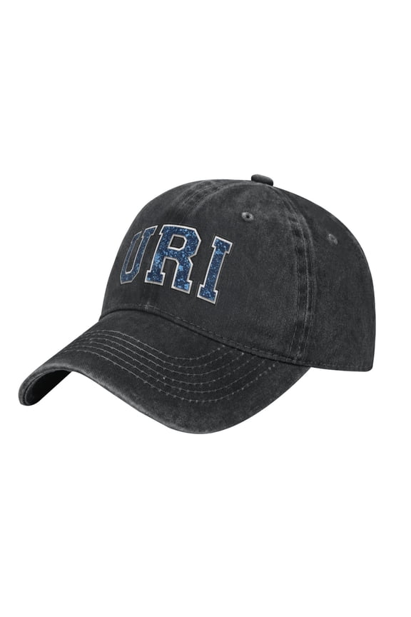 Uri University Of Rhode Island Rams Hat Adjustable Baseball Cap Cotton Cowboy Hat, Fashionable For Man Woman