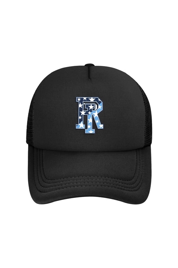 Uri University Of Rhode Island Rams Solid Color Lightweight Adult Mesh Baseball Cap